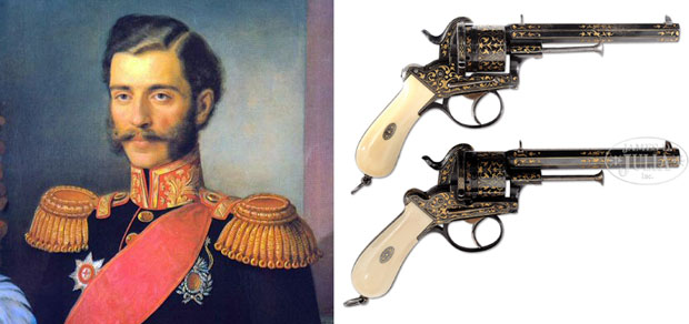 Кнежево оружје на аукцији: Револвери Михаила Обреновића за 13.225 долара